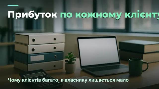 Бухгалтерська фірма: прибуток по клієнту й по бухгалтеру, а не по кількості клієнтів
