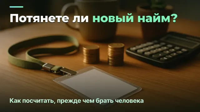 Потянет ли агентство новый наём: как посчитать