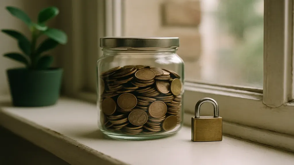 A cash cushion of one to three months of costs