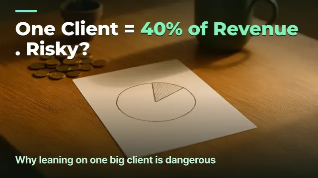 Dependence on One Client: An Agency's Financial Risk