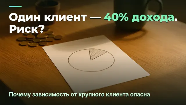 Зависимость от одного клиента: финансовый риск агентства