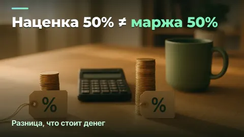 Маржа vs наценка: разница, что стоит агентству денег