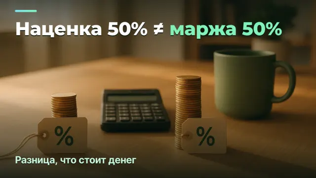 Маржа vs наценка: разница, что стоит агентству денег