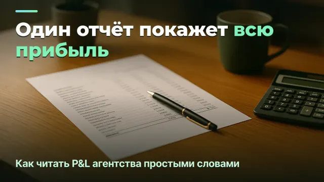 P&L агентства: как читать отчёт о прибылях и убытках