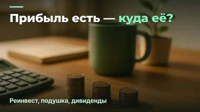 Как распределять прибыль агентства: реинвест, подушка, дивиденды