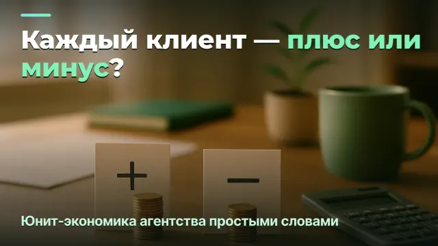Юнит-экономика агентства простыми словами