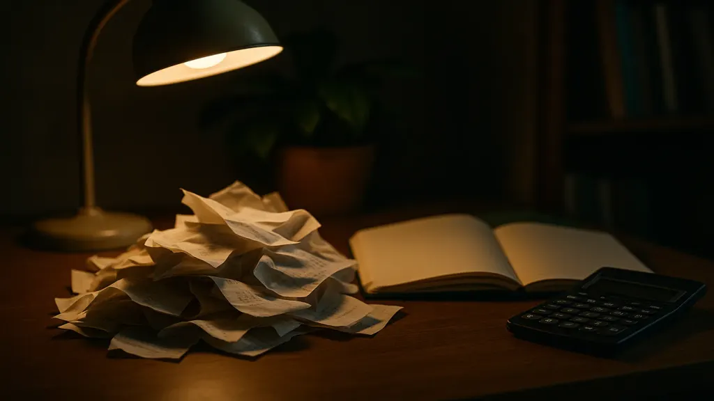 Doing the books by hand steals the owner’s evenings