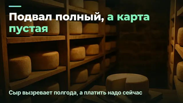 Крафтовая сыроварня: себестоимость партии, вызревание и деньги, замороженные в подвале