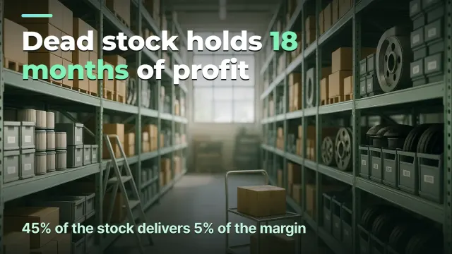 Stock turnover: why there is profit but no cash