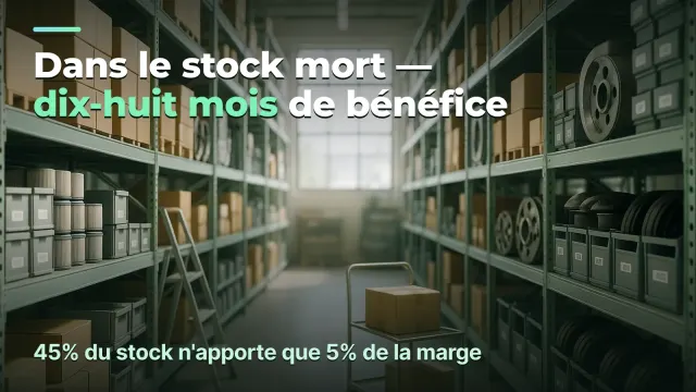 Rotation des stocks : pourquoi il y a du bénéfice mais pas d'argent