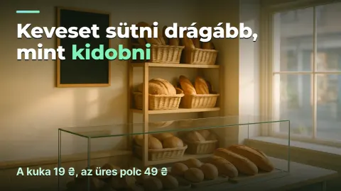 Leírás a pékségben: mibe kerül a kevés sütés
