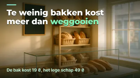 Derving in de bakkerij: wat te weinig bakken werkelijk kost