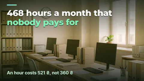 Bookkeeping firm: the 468 hours nobody pays for