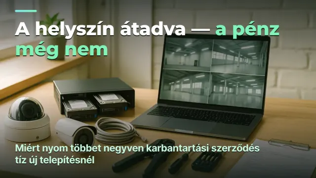 Kamerarendszerek: a helyszín átadva, a pénzt a szerződés hozza