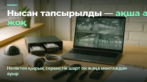 Бейнебақылау: нысан тапсырылды, ал ақшаны шарт әкеледі