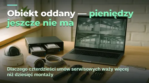Monitoring: obiekt oddany, a pieniądze przynosi umowa