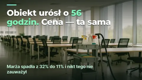 Koszt roboczogodziny w sprzątaniu: gdzie znika marża