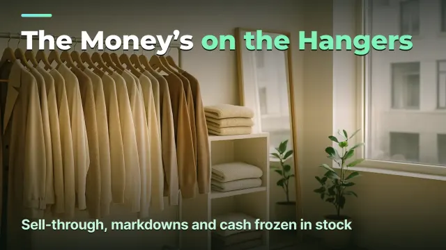 Clothing Boutique: Seasonal Markdowns and Cash Frozen in Stock