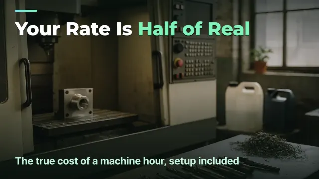 Machine Shop Pricing: Your Real Cost of a Machine Hour