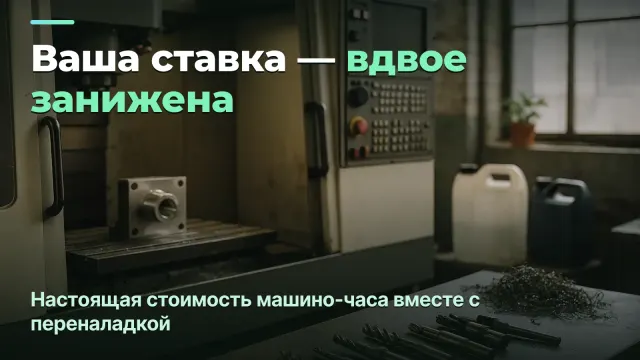 Цены в металлообработке: настоящая стоимость машино-часа