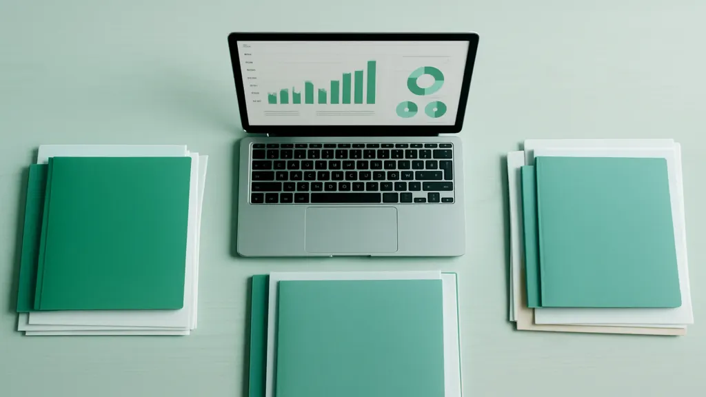 Three funding sources tracked as separate stacks on a desk