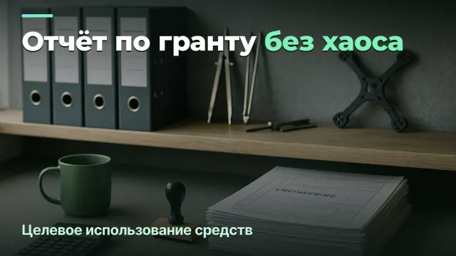 Отчёт по гранту без хаоса: целевое использование средств в defence tech