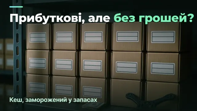 Прибуткові, але без грошей: кеш, заморожений у компонентах і незавершеному виробництві