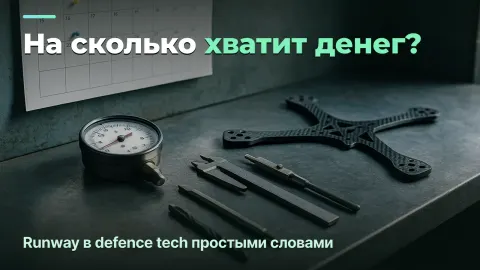 Сколько месяцев продержится компания: считаем runway между траншами в defence tech