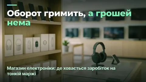 Магазин електроніки: оборот величезний, а заробіток копійчаний — куди йдуть гроші