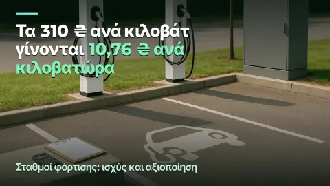 Σταθμοί φόρτισης: η ισχύς τρώει το περιθώριο