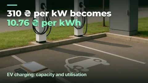 EV charging: the capacity charge eats the margin