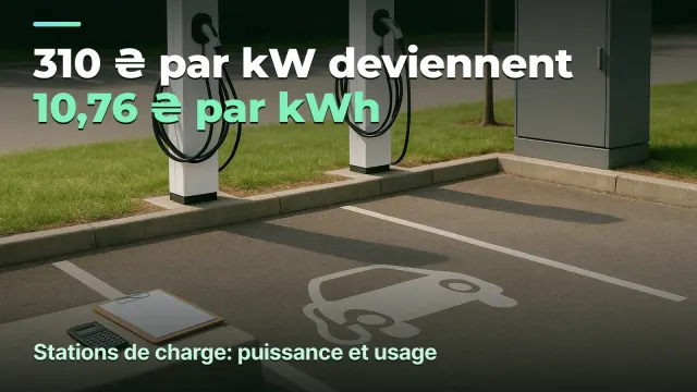 Recharge EV : la puissance mange la marge