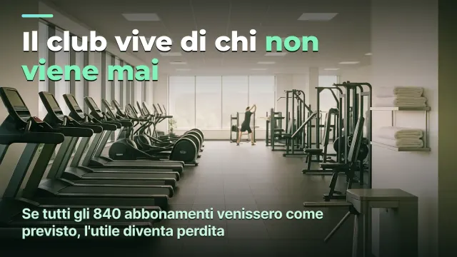 Palestra: perché i soldi sul conto sono un debito, non un utile