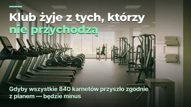 Klub fitness: dlaczego pieniądze na koncie to dług, a nie zysk