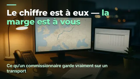 Commission de transport : le profit par transport, pas le chiffre qui transite