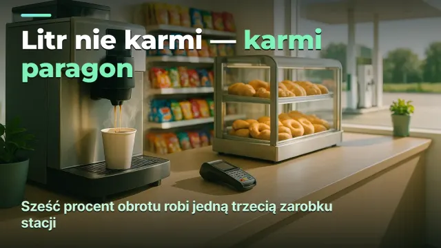 Stacja paliw: zarabiacie nie na litrze, tylko na paragonie w sklepie