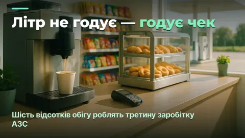 АЗС: ви заробляєте не на літрі, а на чеку в маркеті
