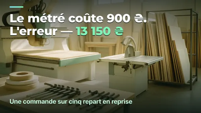 L'heure d'atelier en meuble sur mesure : le prix de la reprise