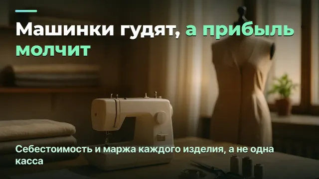 Ателье по пошиву на заказ: где прячется прибыль в каждом изделии