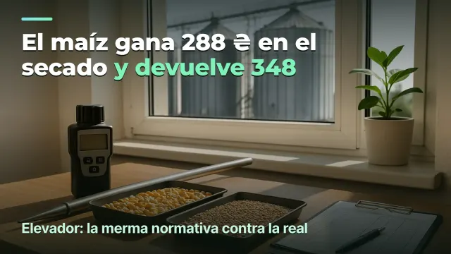 Elevador: una norma de merma, tres cultivos