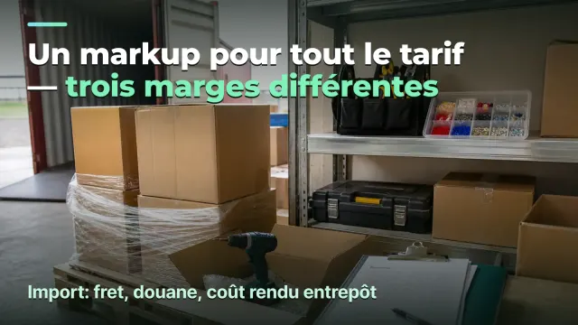Import : la facture n'est pas le coût