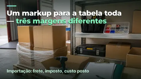 Importação: a fatura não é o seu custo