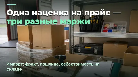 Импорт: цена в инвойсе — не себестоимость