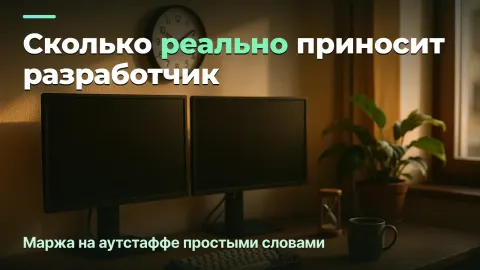 Сколько на самом деле приносит разработчик: правда о марже на аутстаффе