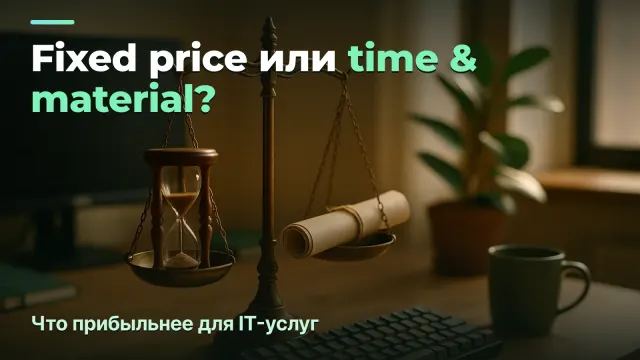 Fixed price или time & material: что прибыльнее для IT-студии