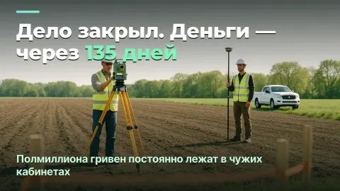 Геодезия: результат дела и сто тридцать пять дней ожидания