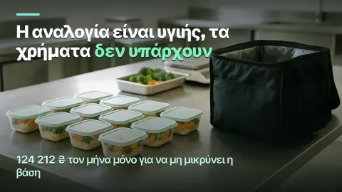 Συνδρομή γευμάτων: γιατί τα καλά οικονομικά της μονάδας δεν δίνουν χρήματα