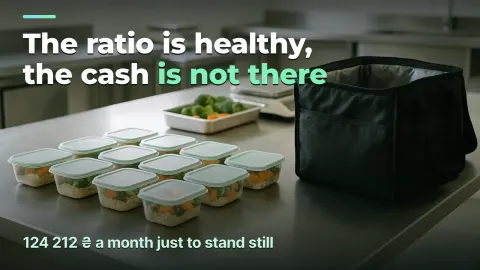 Meal subscription: why good unit economics brings no cash