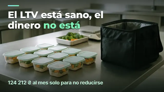 Suscripción de comidas: por qué una buena unit economics no da dinero