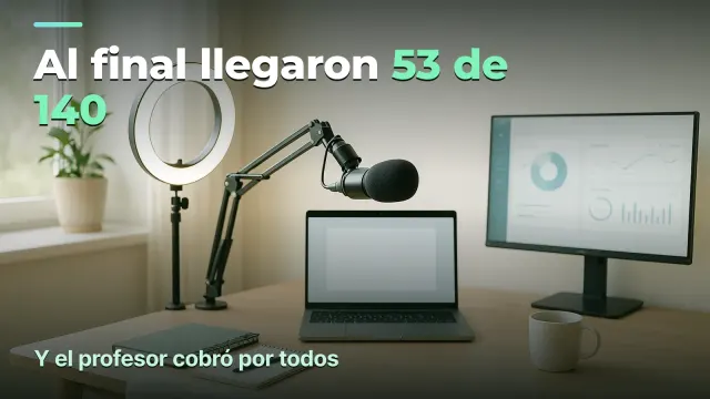 La finalización del curso como indicador financiero